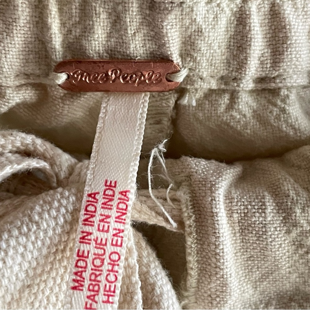 Free People Celine Slouchy Capri Pants. - Picture 3 of 6